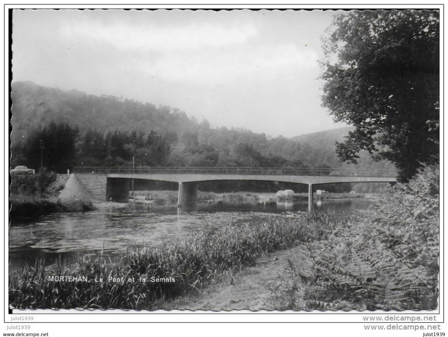 MORTEHAN ..-- Le Pont De LINGLEZ . 1965 Vers SOMBREFFE ( Mr Mme SCOHY THEYS ) . Voir Verso . - Bertrix