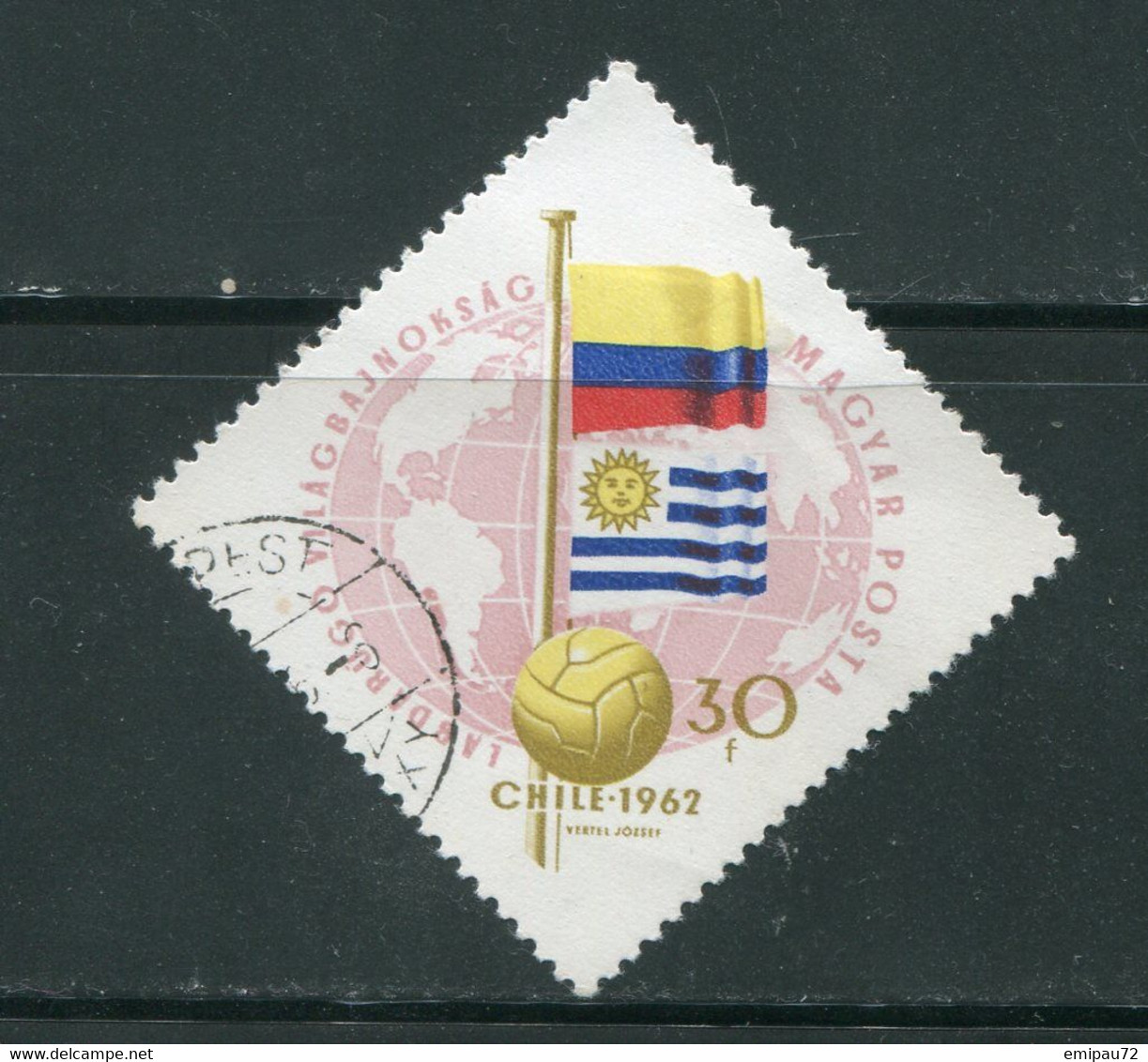 HONGRIE- Y&T N°1505- Oblitéré - 1962 – Chile