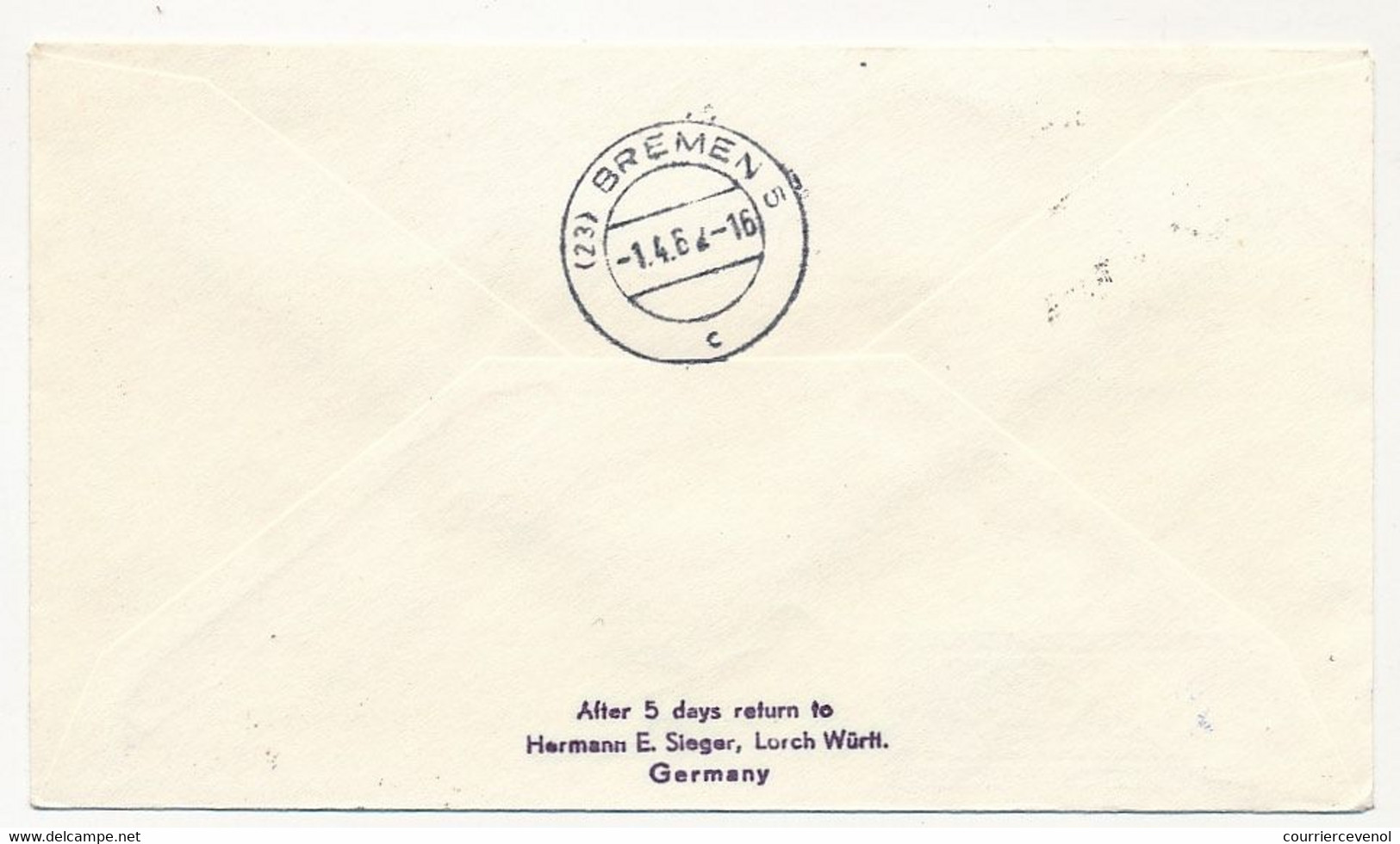 AUTRICHE - Enveloppe EMA "Erstflug Wien-Bremen Mit Lufthansa - 1er April 1962" - Cartas & Documentos