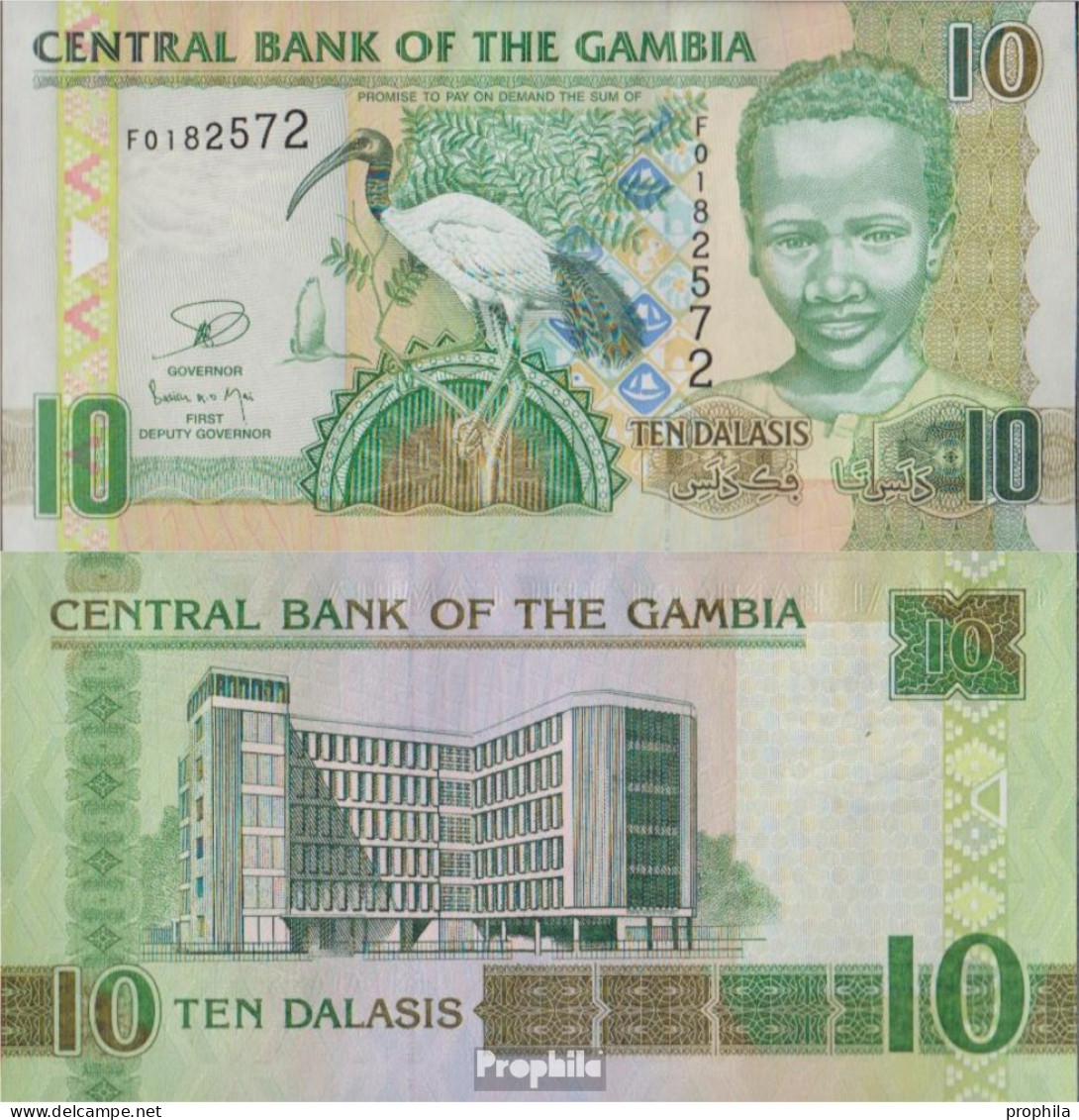 Gambia Pick-Nr: 26c Bankfrisch 2006 10 Dalasis - Gambie