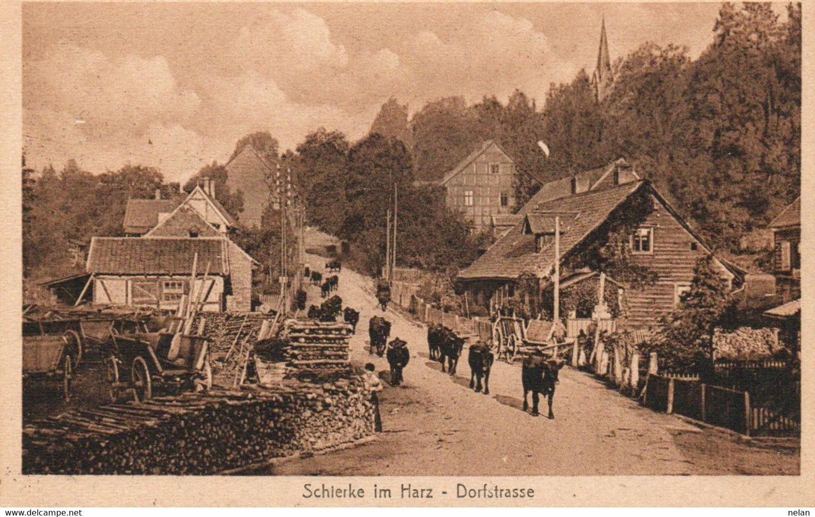 SCHIERKE IM HARZ-DORFSTRASSE - Schierke