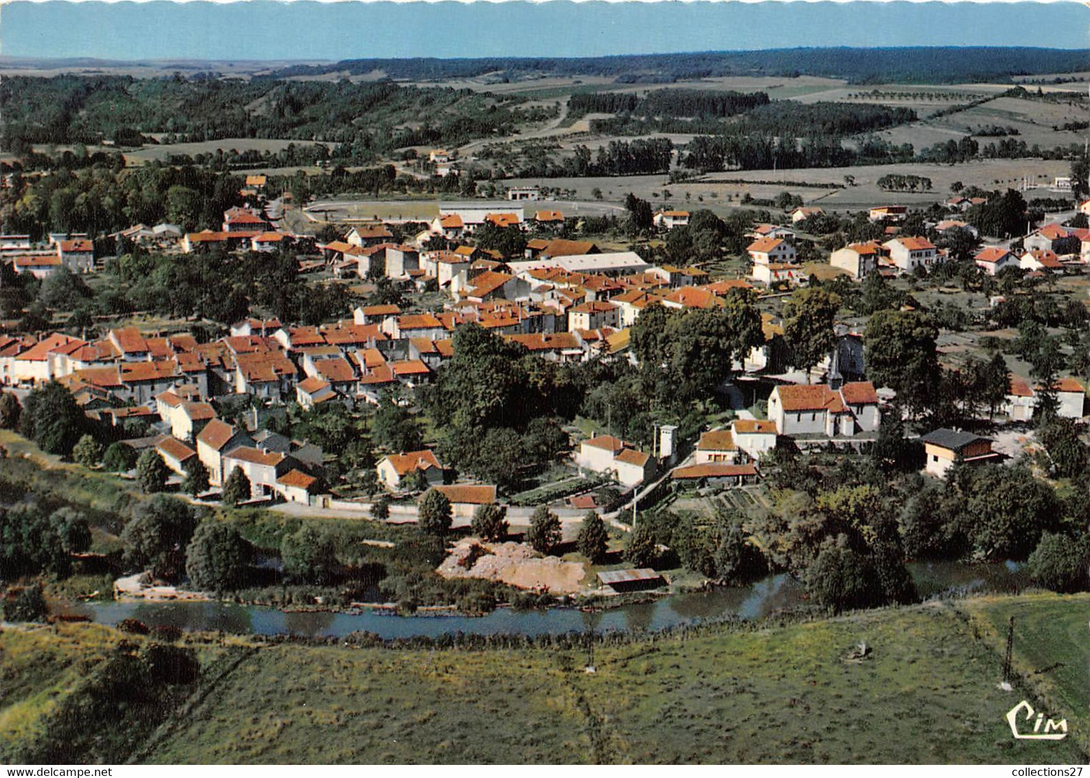 88-MIRECOURT- VUE AERIENNE FAUBOURG SAINT-VIENCENT - Mirecourt