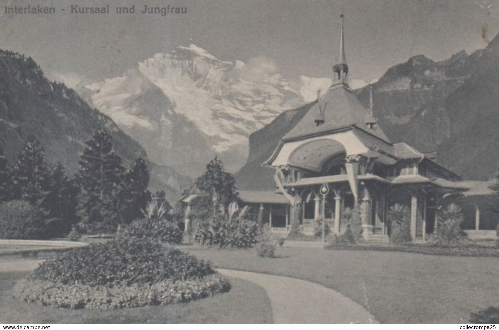 Interlaken - Kursaal Und Jungfrau - Interlaken