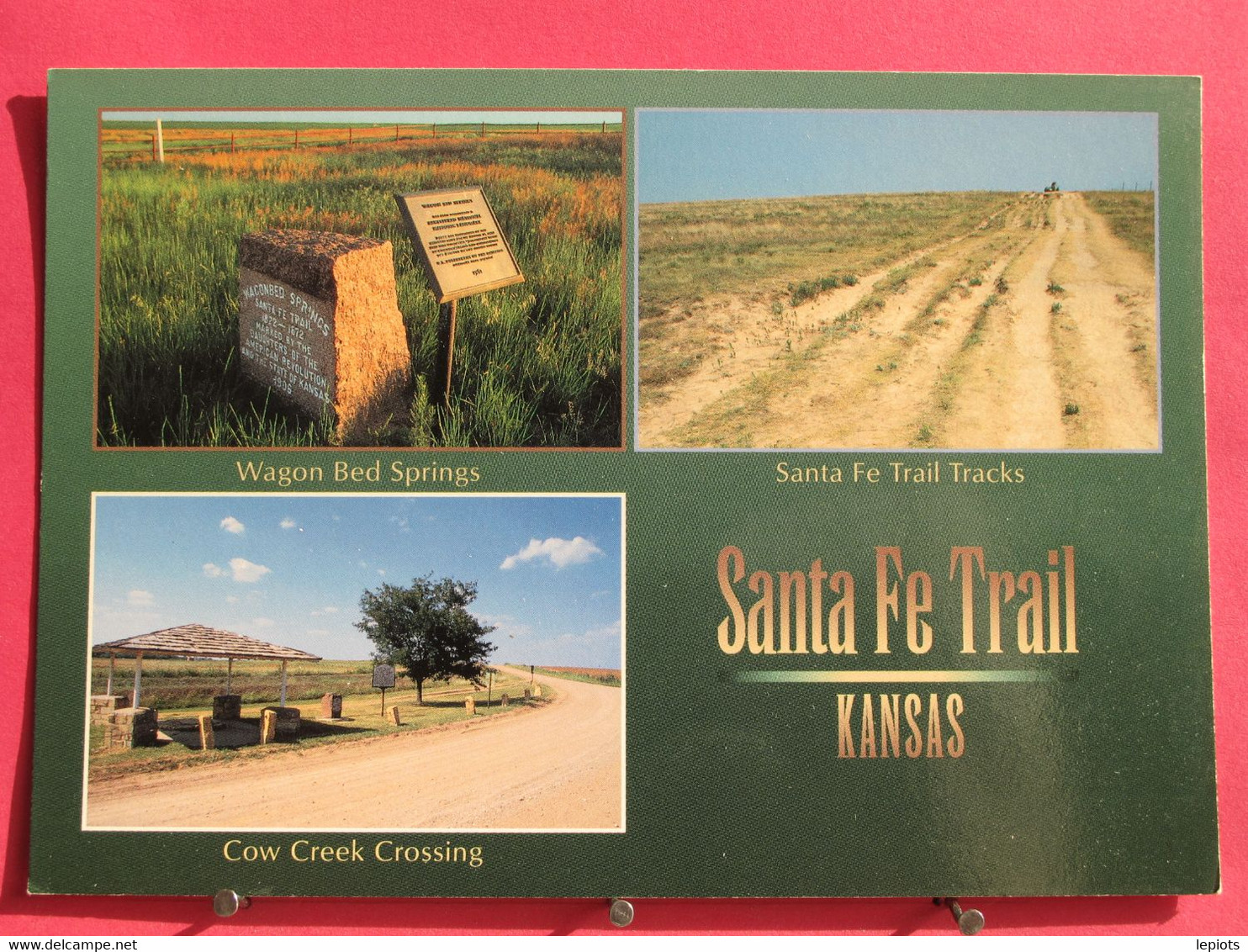 Visuel Très Peu Courant - USA - Santa Fe Trail - Excellent état - Andere & Zonder Classificatie