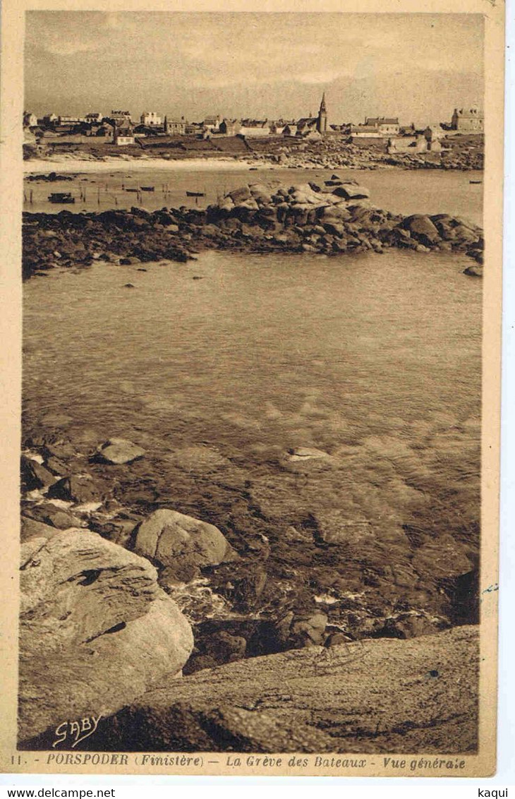 FINISTERE - PORSPODER - La Grève Des Bateaux - Sonstige & Ohne Zuordnung