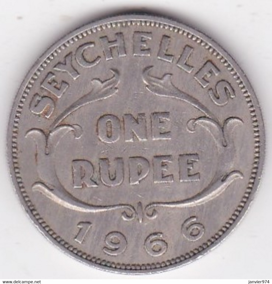 Seychelles. 1 Rupee 1966 Elizabeth II. KM# 13 - Seychellen