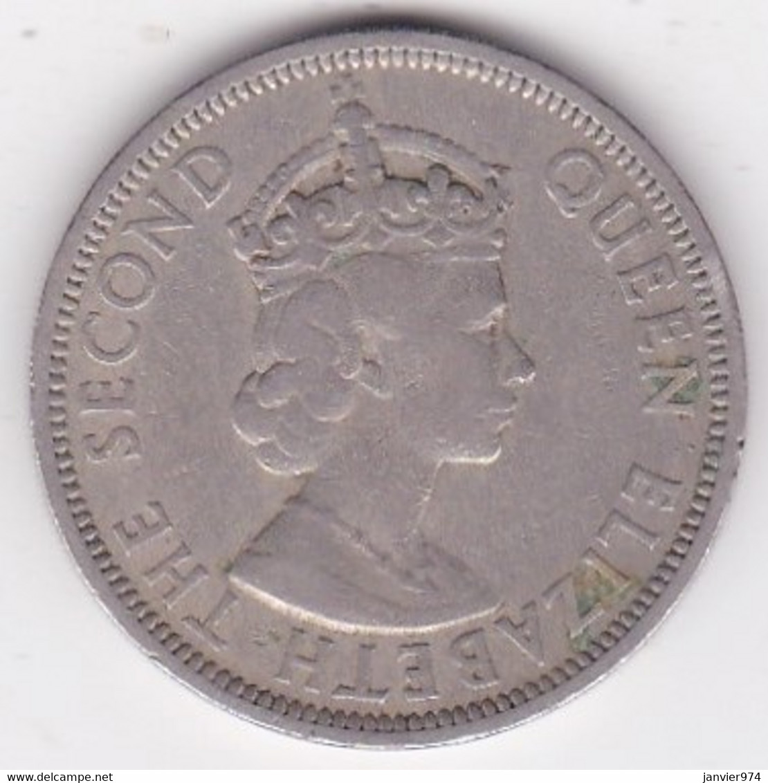 Seychelles. 1 Rupee 1966 Elizabeth II. KM# 13 - Seychellen