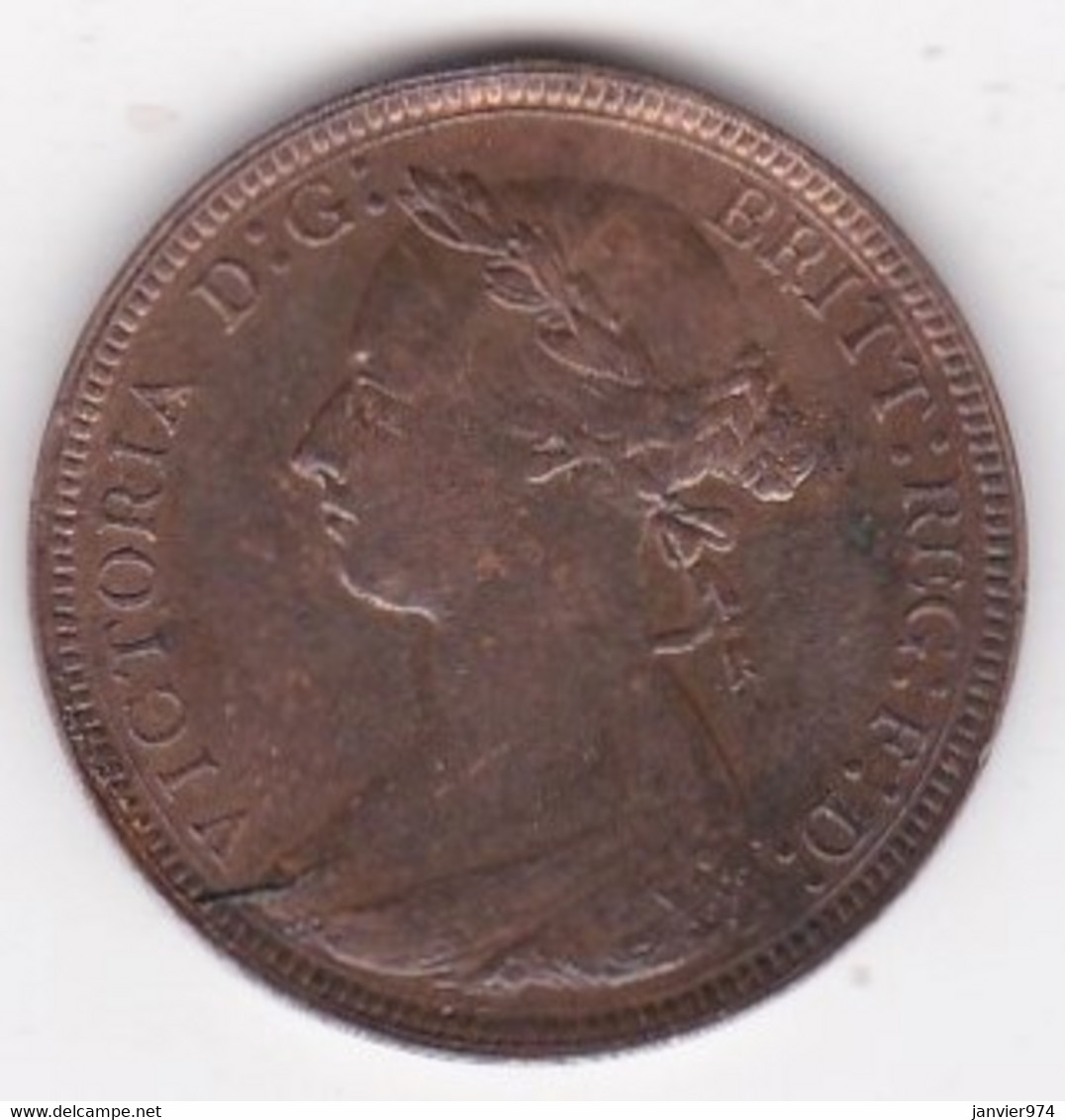 Grande-Bretagne 1/2 Penny 1886, Victoria, KM# 755 - C. 1/2 Penny