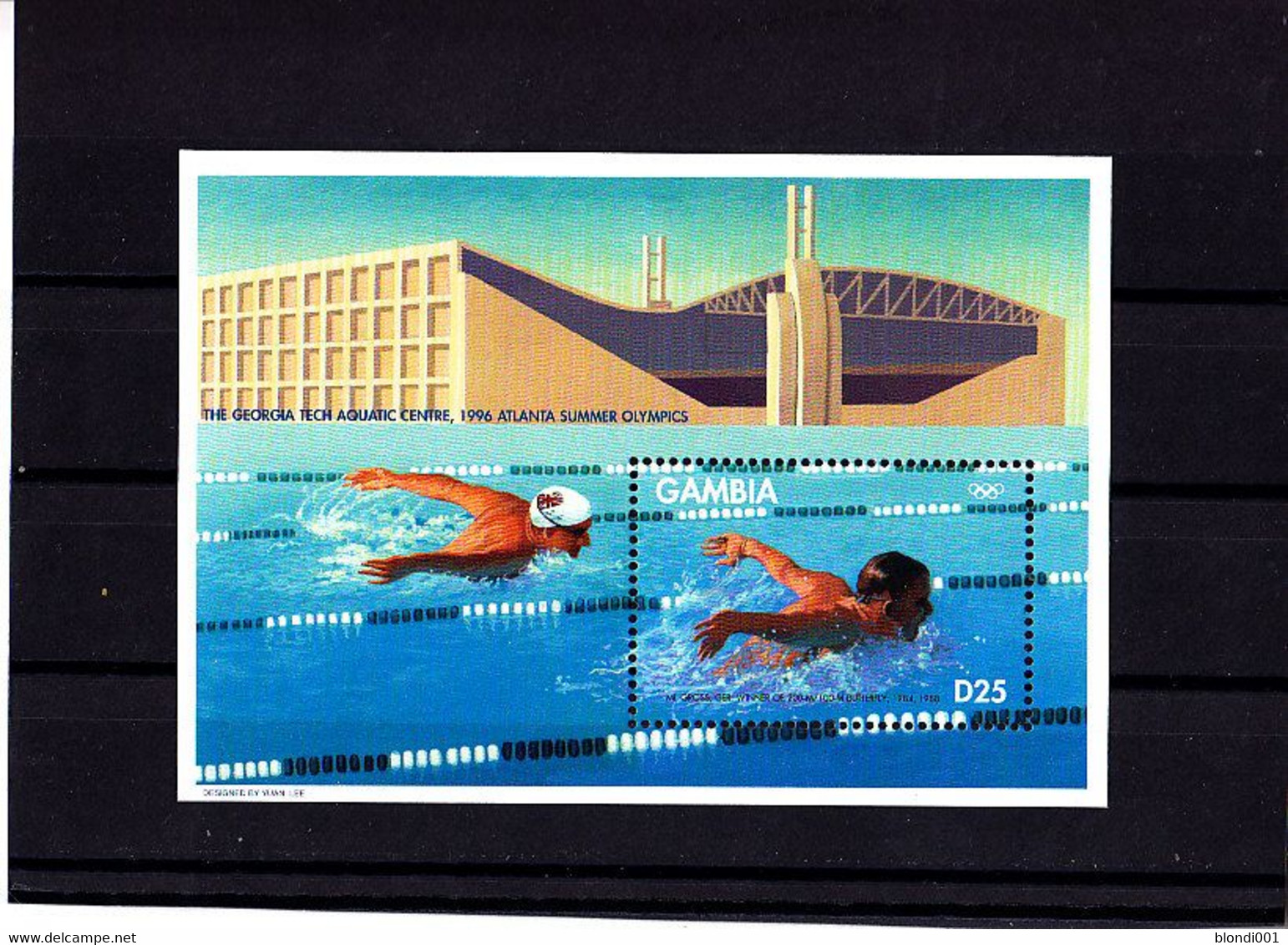 Olympics 1996 - Swimming - GAMBIA - S/S MNH - Estate 1996: Atlanta