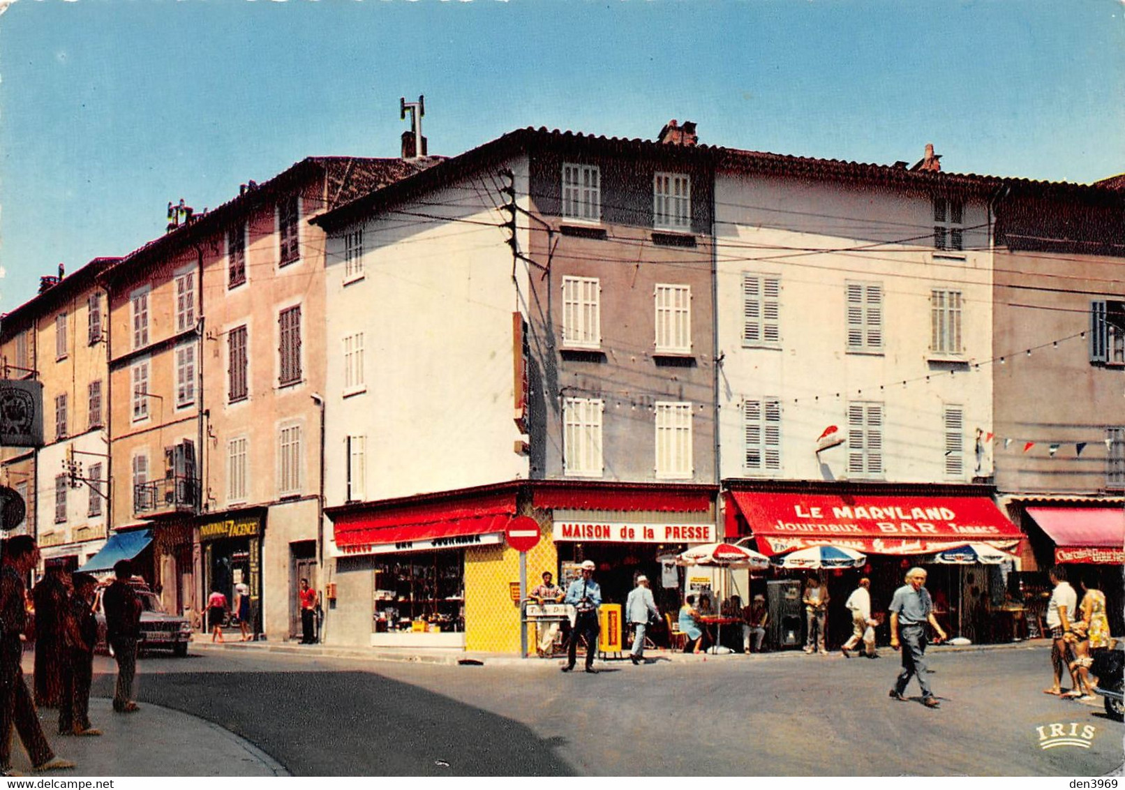 Le MUY - Le Carrefour Central - Bar-Tabac Le Maryland - Maison De La Presse - Le Muy