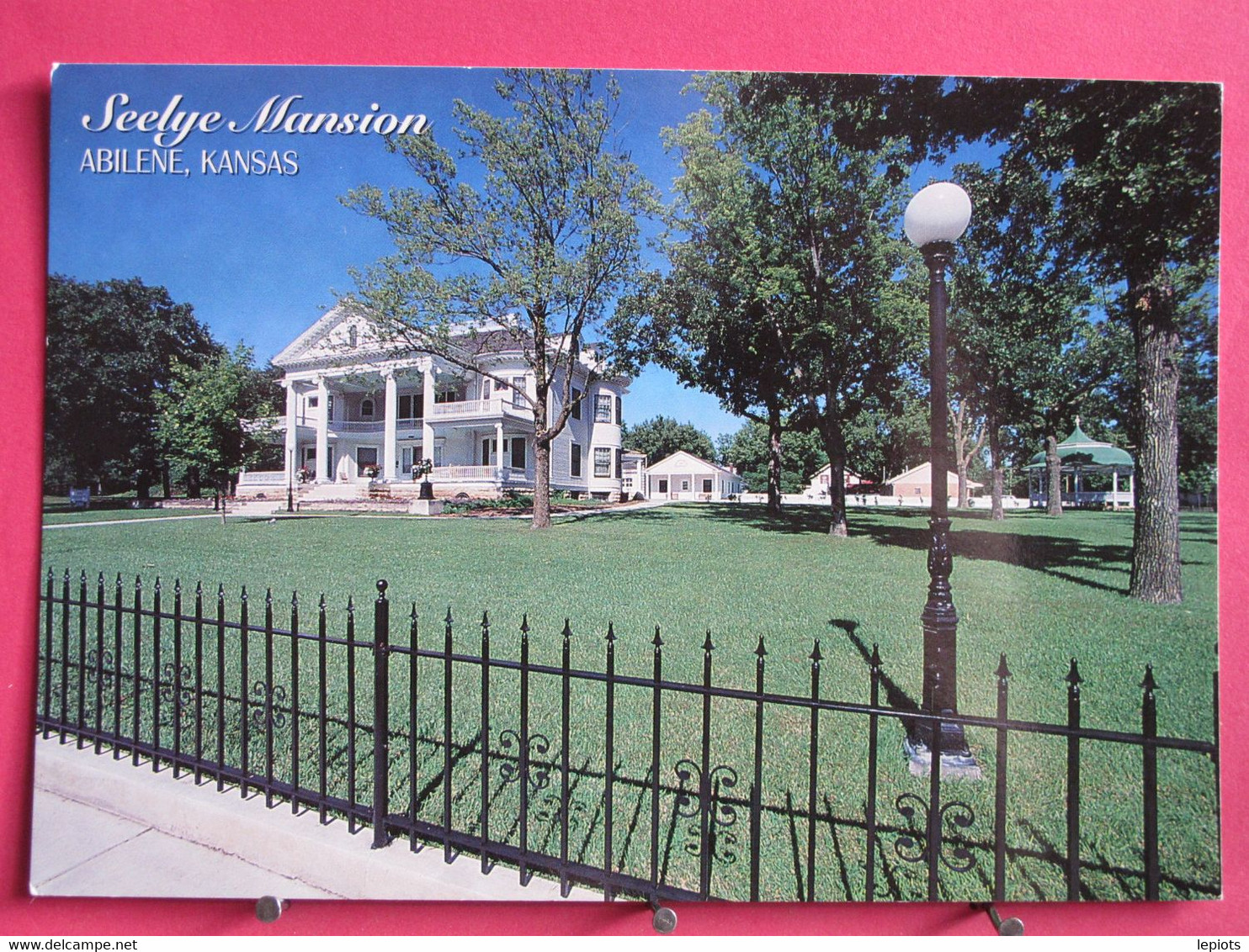 Visuel Très Peu Courant - USA - Kansas - Abilene - Seelye Mansion - Excellent état - Autres & Non Classés