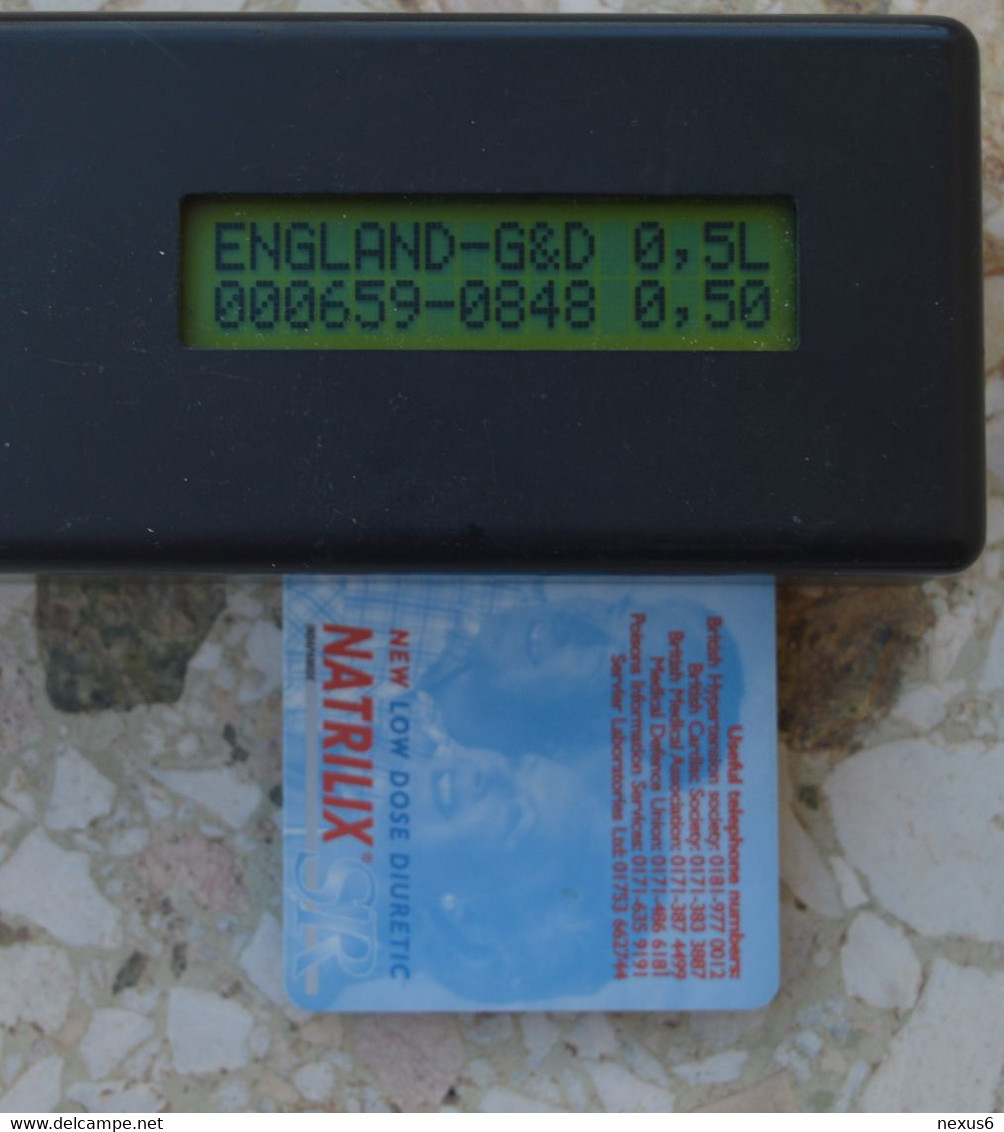 UK - BT (Chip) - PRO298 - BCM-016 - Natrilix, 50P, 4.000ex, Mint - BT Promotional