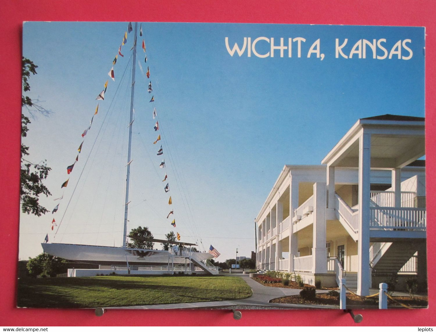 Visuel Très Peu Courant - USA - Kansas - The Wichita Boathouse And Arkansas River Museum - Excellent état - Wichita