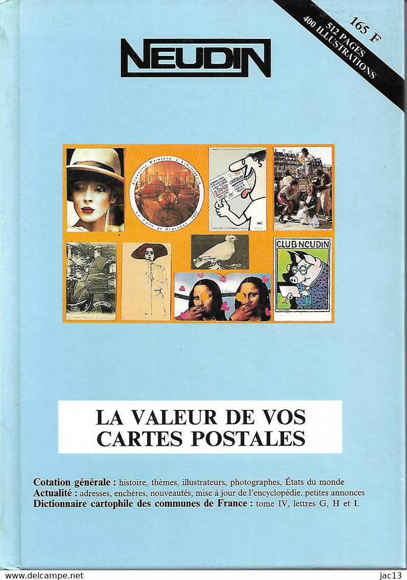 Catalogue Neudin 1996 - Argus Cartes Postales - Bücher & Kataloge