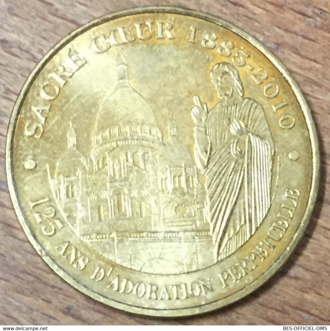 75018 PARIS BASILIQUE SACRÉ-COEUR MONTMARTRE MDP 2009 MÉDAILLE MONNAIE DE PARIS JETON TOURISTIQUE MEDALS COINS TOKENS - 2009