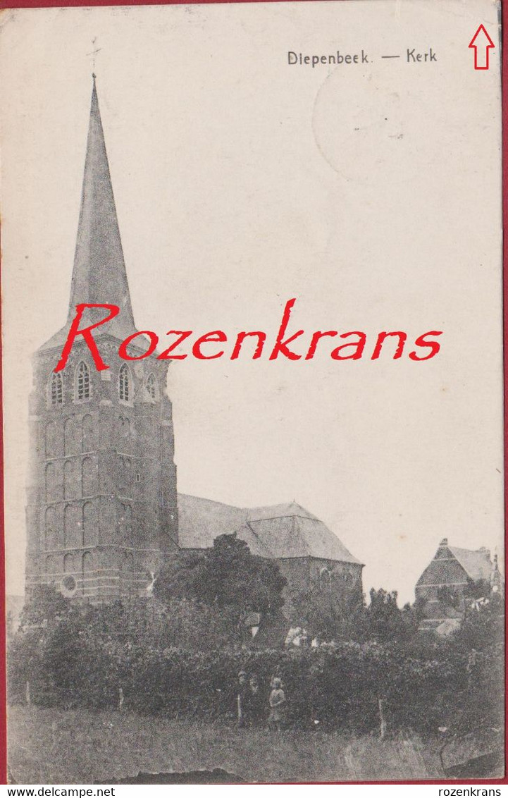 Diepenbeek Kerk Geanimeerd ZELDZAAM (zeer Licht Kreukje) - Diepenbeek