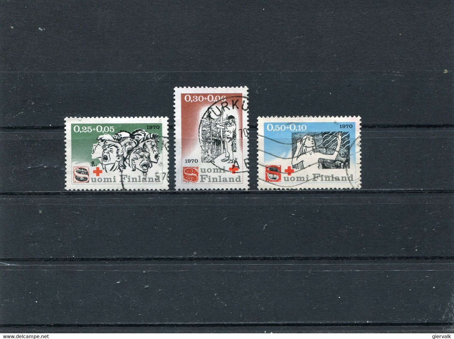 FINLAND Red Cross 1970 CTO. - Altri & Non Classificati