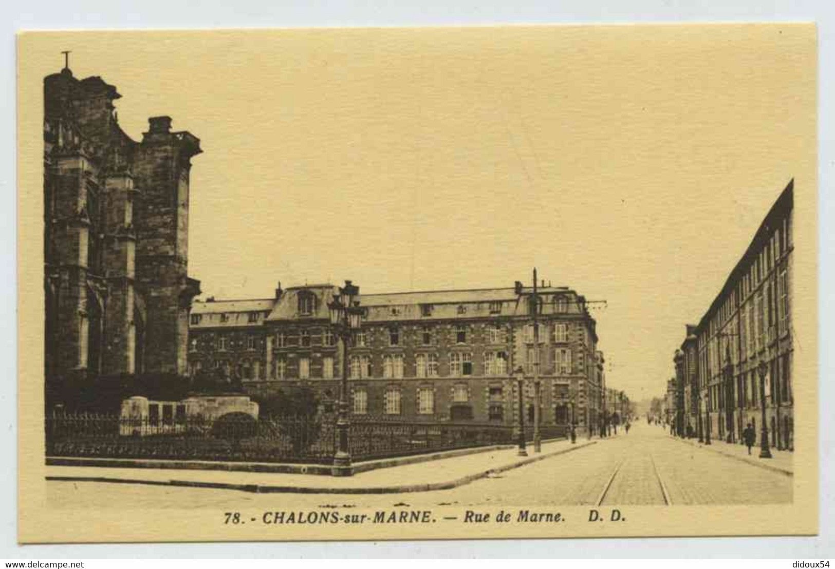 Lot 50 cpa Châlons sur Marne, Châlons en Champagne