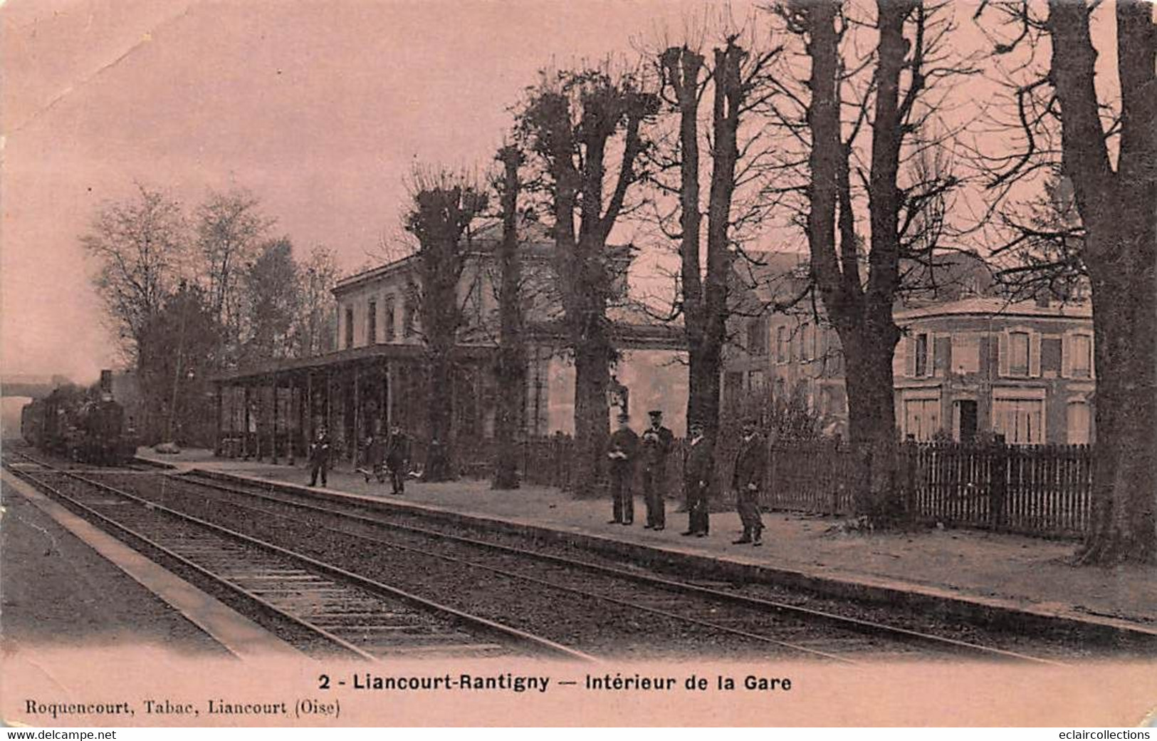 Liancourt       60     Intérieur De La Gare               ( Voir Scan) - Liancourt