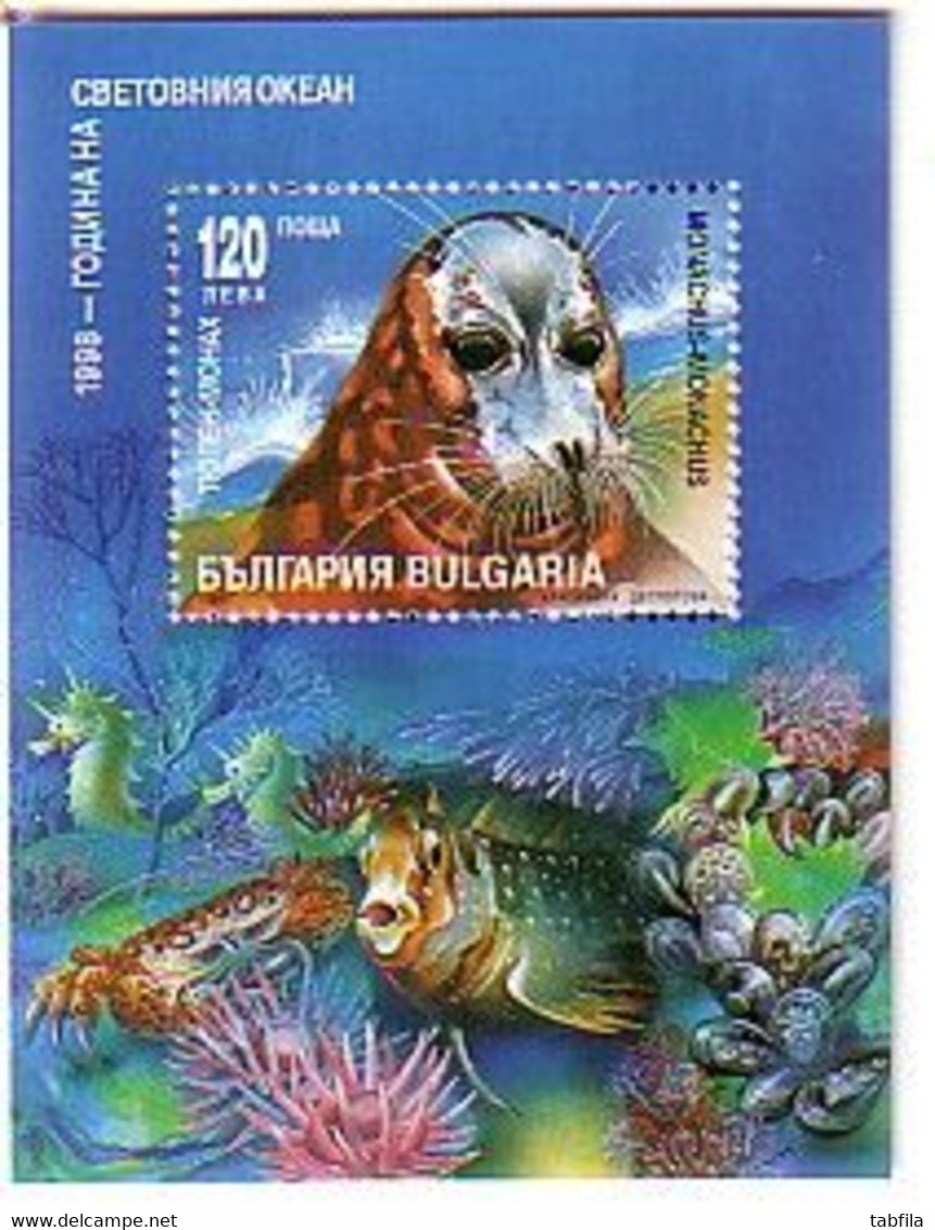 BULGARIA \ BULGARIE - 1998 - Anne Internationale De L'Ocean - Bl** - Sonstige & Ohne Zuordnung