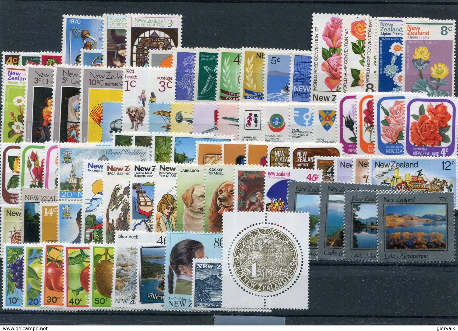 NEW ZEALAND Small Collection MNH. - Collections, Lots & Séries