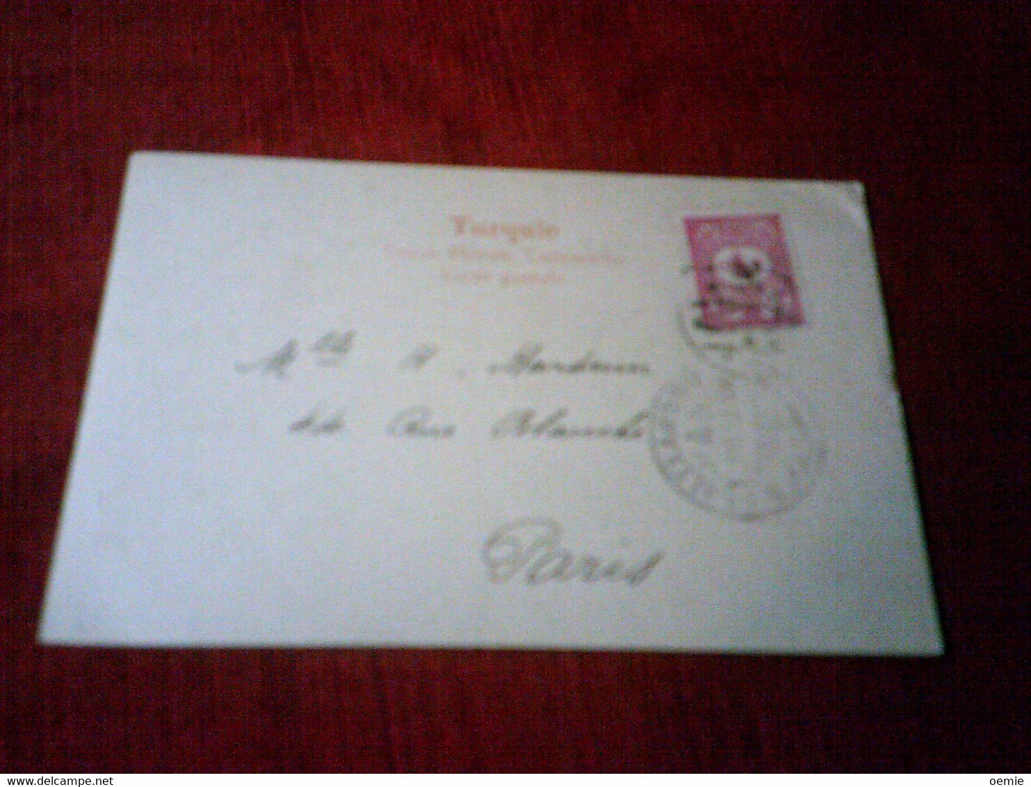 CARTES DE JAFFA   1902  CACHET ALEXANDRIE   DESTINATION PARIS  BARQUE ET BATELIERS A JAFFA - Palestina