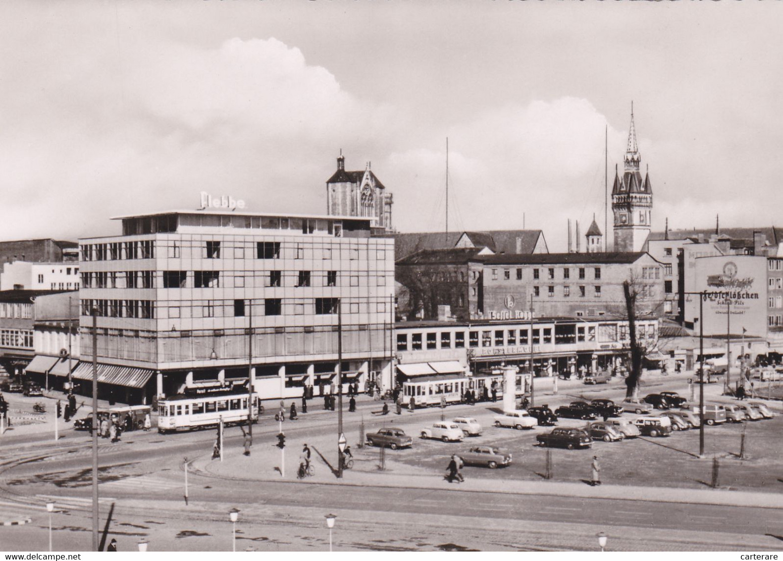 ALLEMAGNE,GERMANY,DEUTSCHLAND,BASSE SAXE,BRAUNSCHWEIG,CARTE PHOTO - Braunschweig