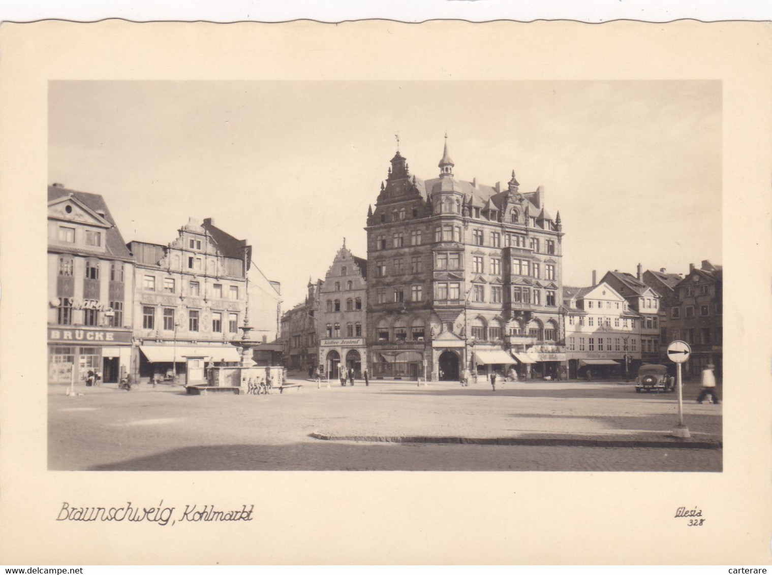 ALLEMAGNE,GERMANY,DEUTSCHLAND,BASSE SAXE,BRAUNSCHWEIG,CARTE PHOTO,KAFEE - Braunschweig