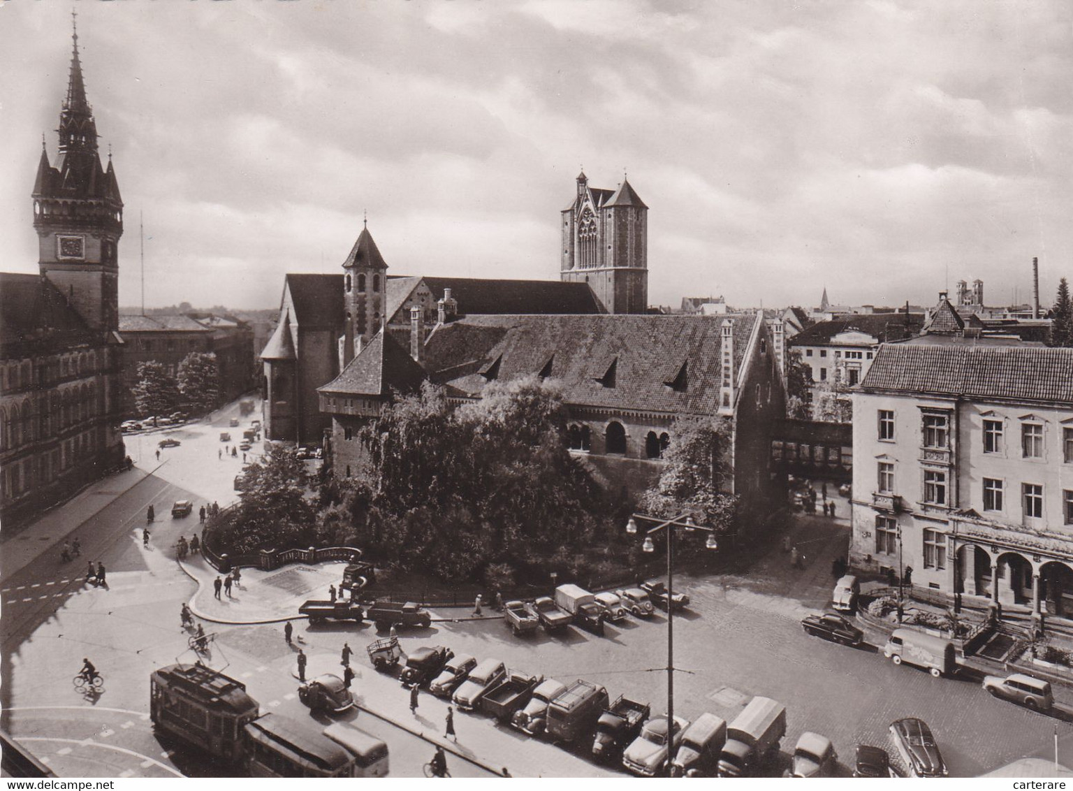 ALLEMAGNE,GERMANY,DEUTSCHLAND,BASSE SAXE,BRAUNSCHWEIG,CARTE PHOTO - Braunschweig