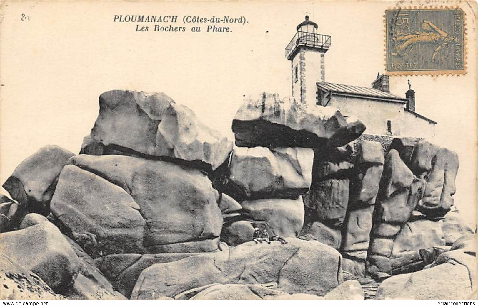 Ploumanac'h     22       Le Phare       (Voir Scan) - Ploumanac'h