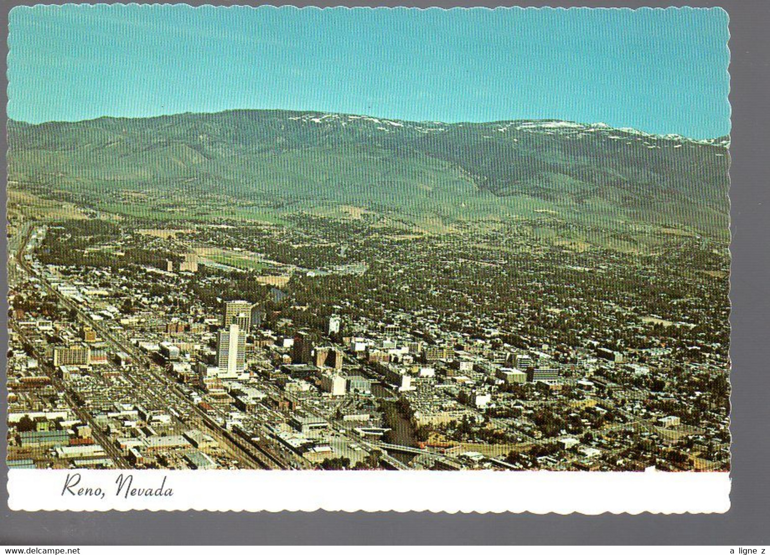 REF 522 CPSM Reno Nevada Panorama - Reno