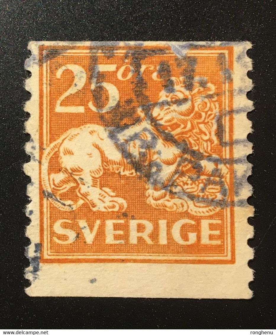 Sverige/Sweden 25 Ore 1921 Lion (after Sculpture By B.Foucquet) - Other & Unclassified