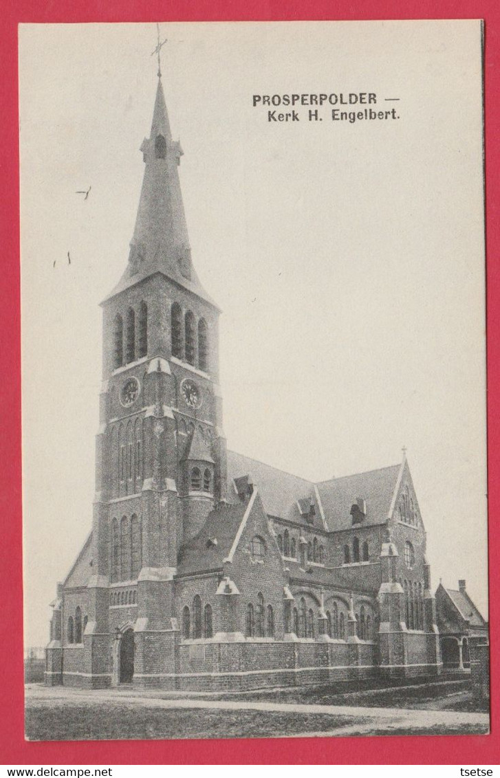 Prosperpolder - Kerk H. Engelbert ( Verso Zien ) - Beveren-Waas