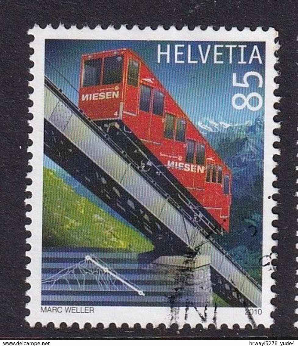Switserland 2010, Train, Minr 2151 Vfu. - Gebraucht