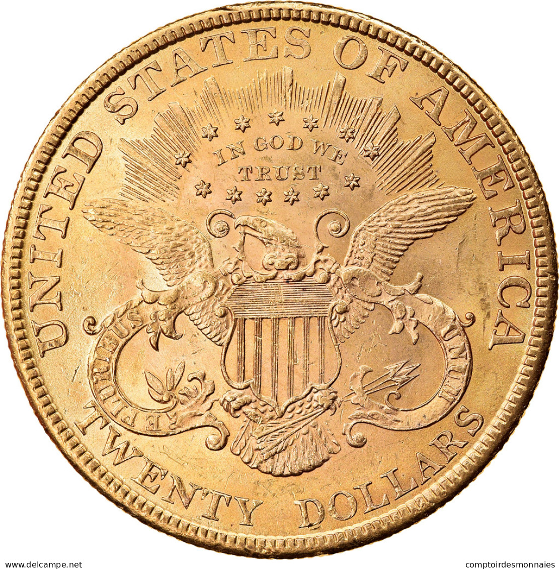 Monnaie, États-Unis, Liberty Head, $20, Double Eagle, 1900, U.S. Mint - 20$ - Double Eagles - 1877-1901: Coronet Head  (Testa Coronata)