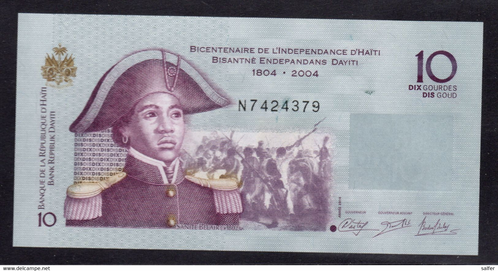 HAITI  2004  10  G  FDS - Haïti