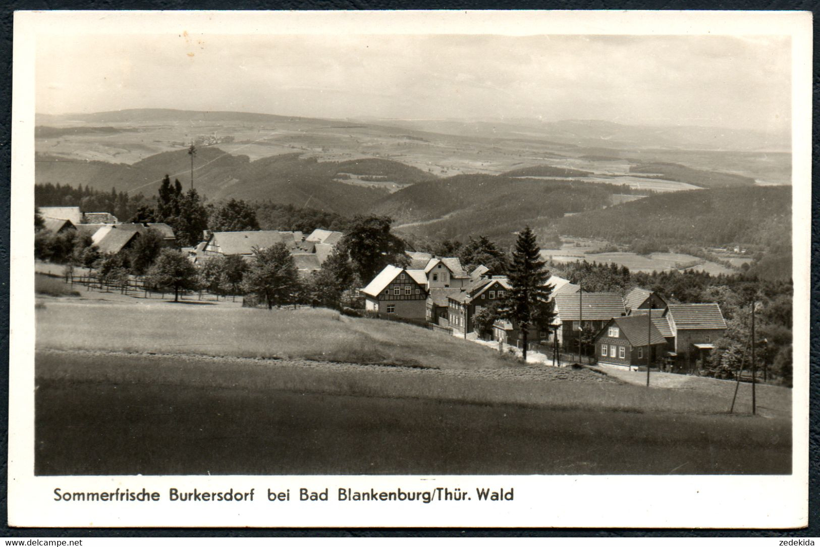 E1687 - TOP Burkersdorf Bei Bad Blankenburg - Aufnahme Verlag R. Bechstein - Bad Blankenburg