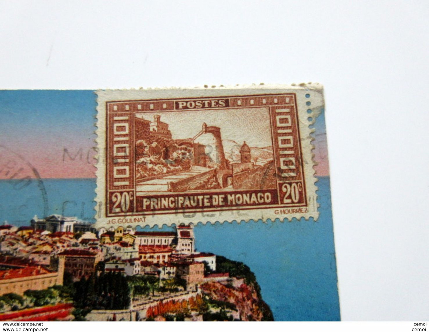 Lot De 18 CPA/CPSM De MONACO Toutes Timbrées - 23 Timbres monégasques Dont 19 Timbres Différents + 2 Timbres Taxe França - Colecciones & Lotes