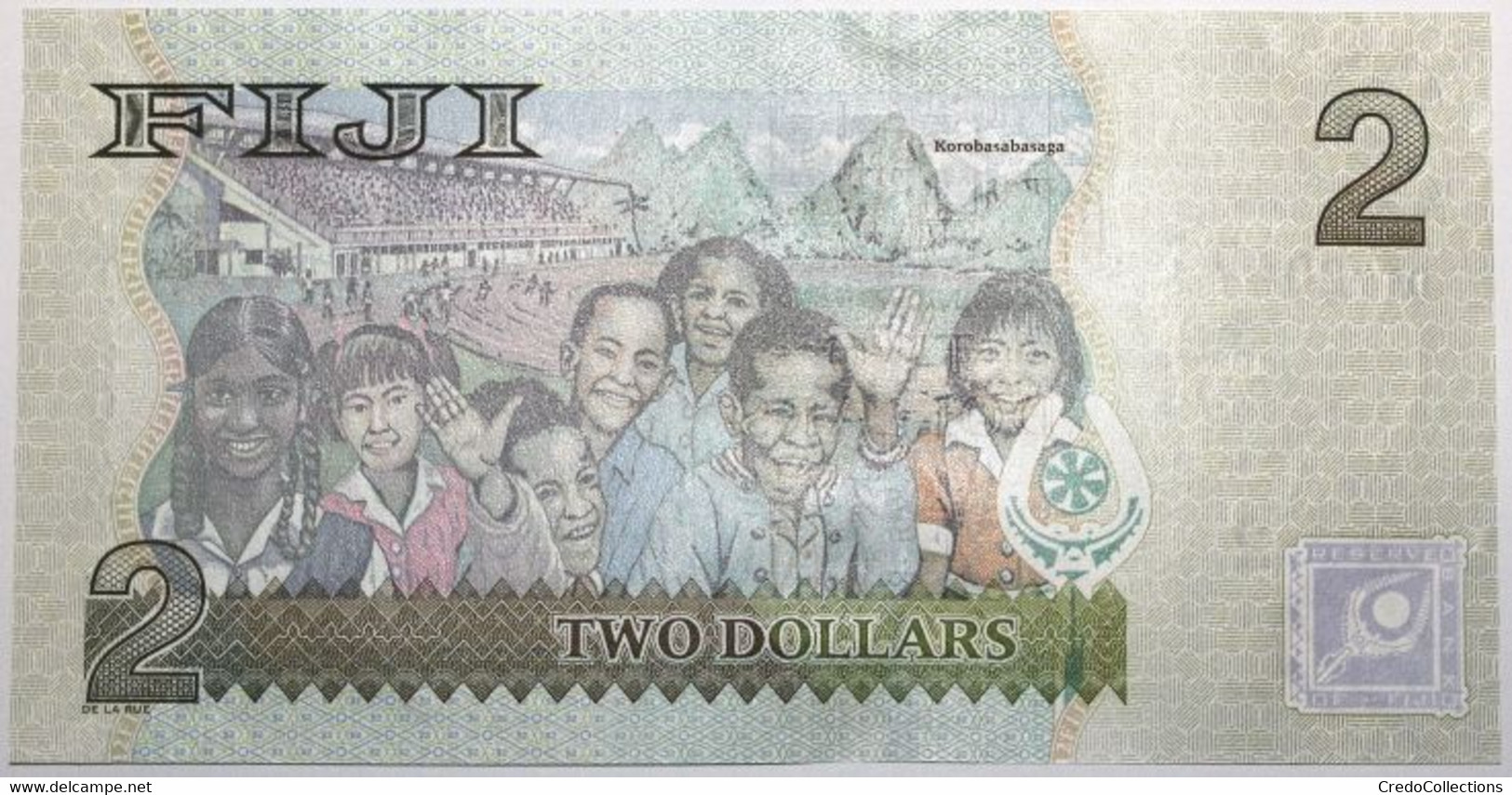 Fidji - 2 Dollars - 2011 - PICK 109b - NEUF - Fiji