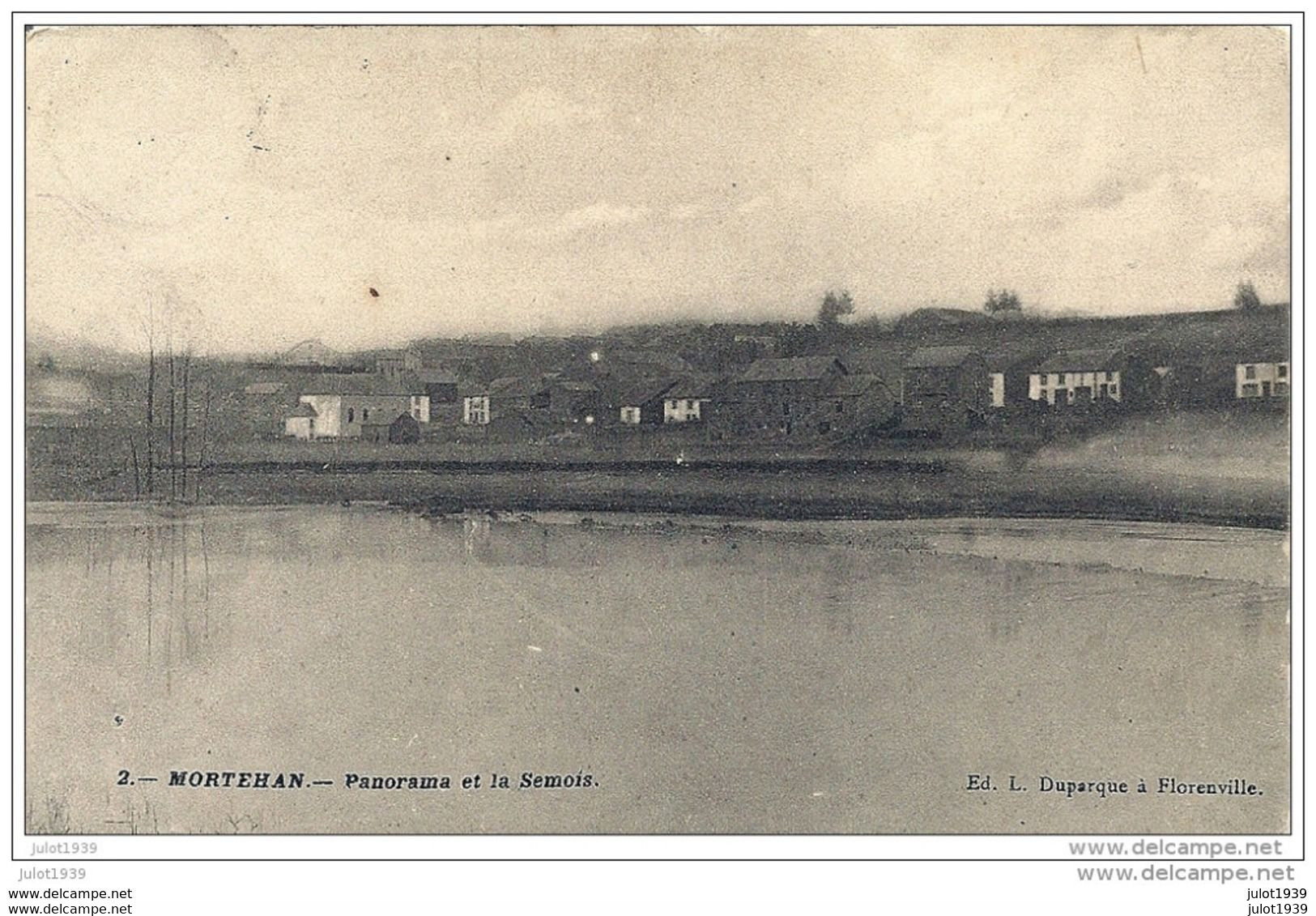 MORTEHAN ..-- RARE . Vers SAINT - GILLES ( Melle Louise SCKAMP? ) . Voir Verso . - Bertrix