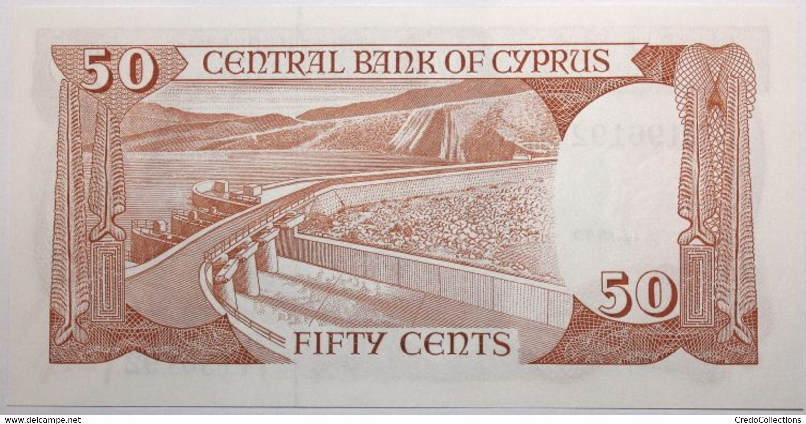Chypre - 50 Cents - 1989 - PICK 52a.3 - NEUF - Cyprus