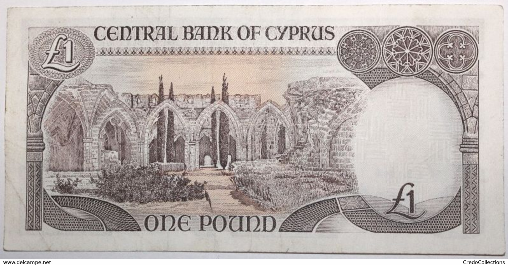 Chypre - 1 Pound - 1994 - PICK 53c.2 - TTB+ - Cyprus
