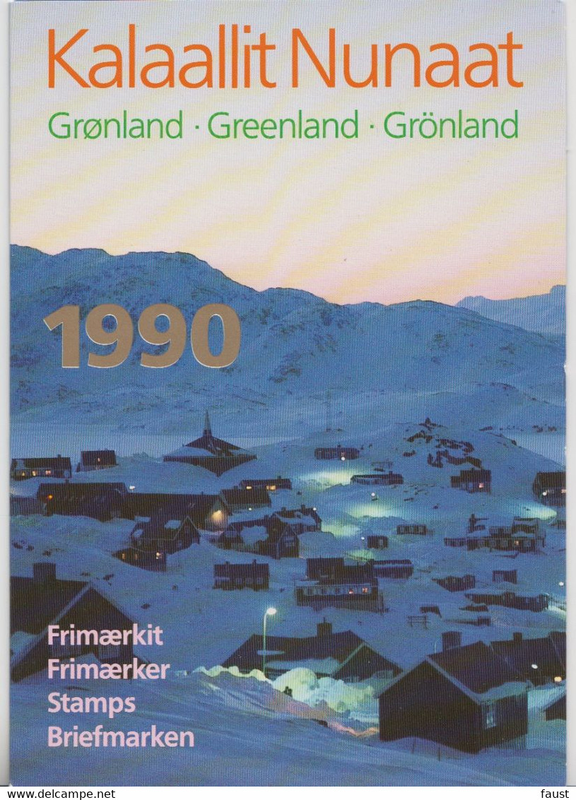 1990 ** GREENLAND (Sans Charn,MNH, Postfris) YEAR PACK   Yv. 187/98 Mi. 199/210 (12v.) - Annate Complete