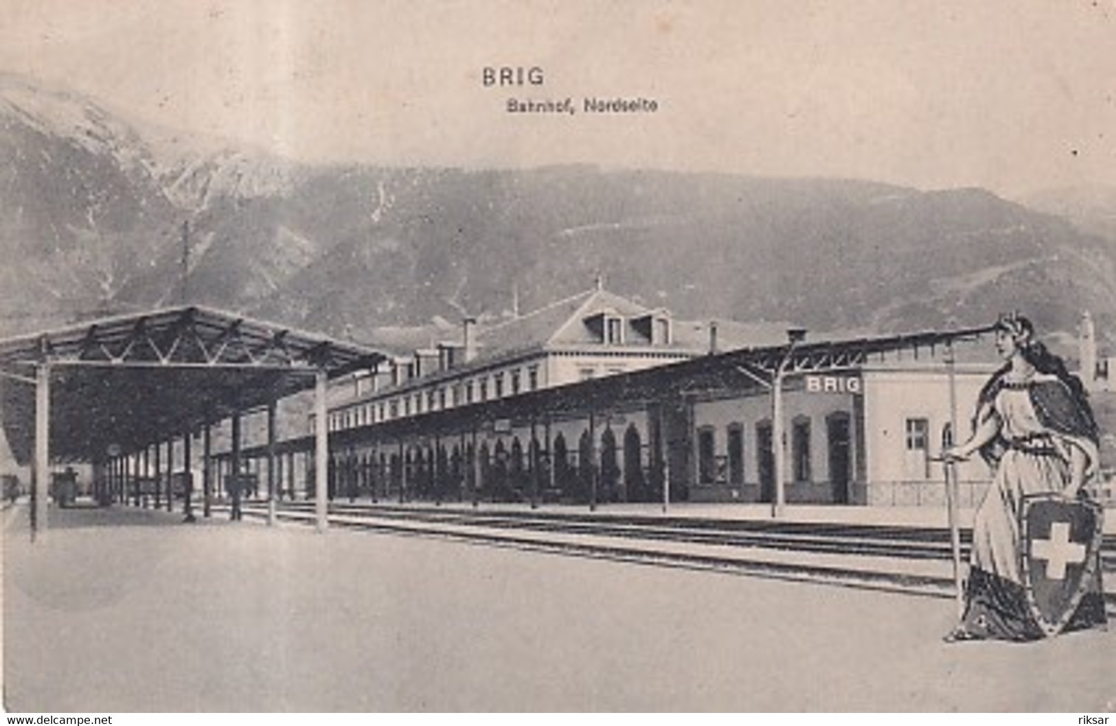 SUISSE(BRIG) GARE - Andere & Zonder Classificatie