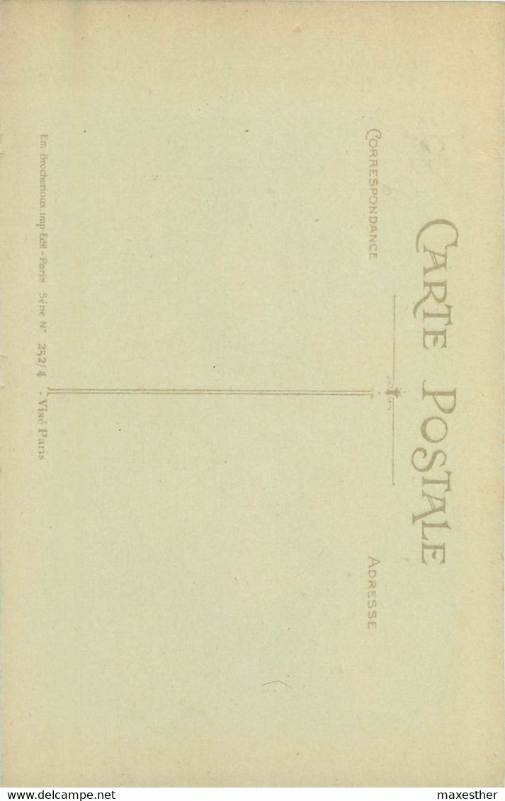 JEU DE BELOTE  : Carte à Jouer Du POILU ( 1914-1918)  : 10 De Carreau - Carte Da Gioco