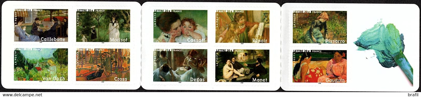 2006 Francia, Pittori Impressionisti, Libretto, Serie Completa Nuova (**) - Personaggi