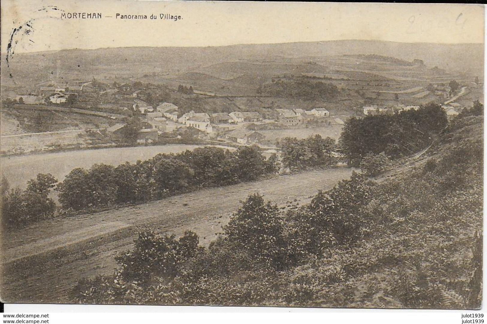 MORTEHAN ..-- Panorama . 1926?? Vers ANVERS ( Melle M. VERWILST ) . Voir Verso . - Bertrix