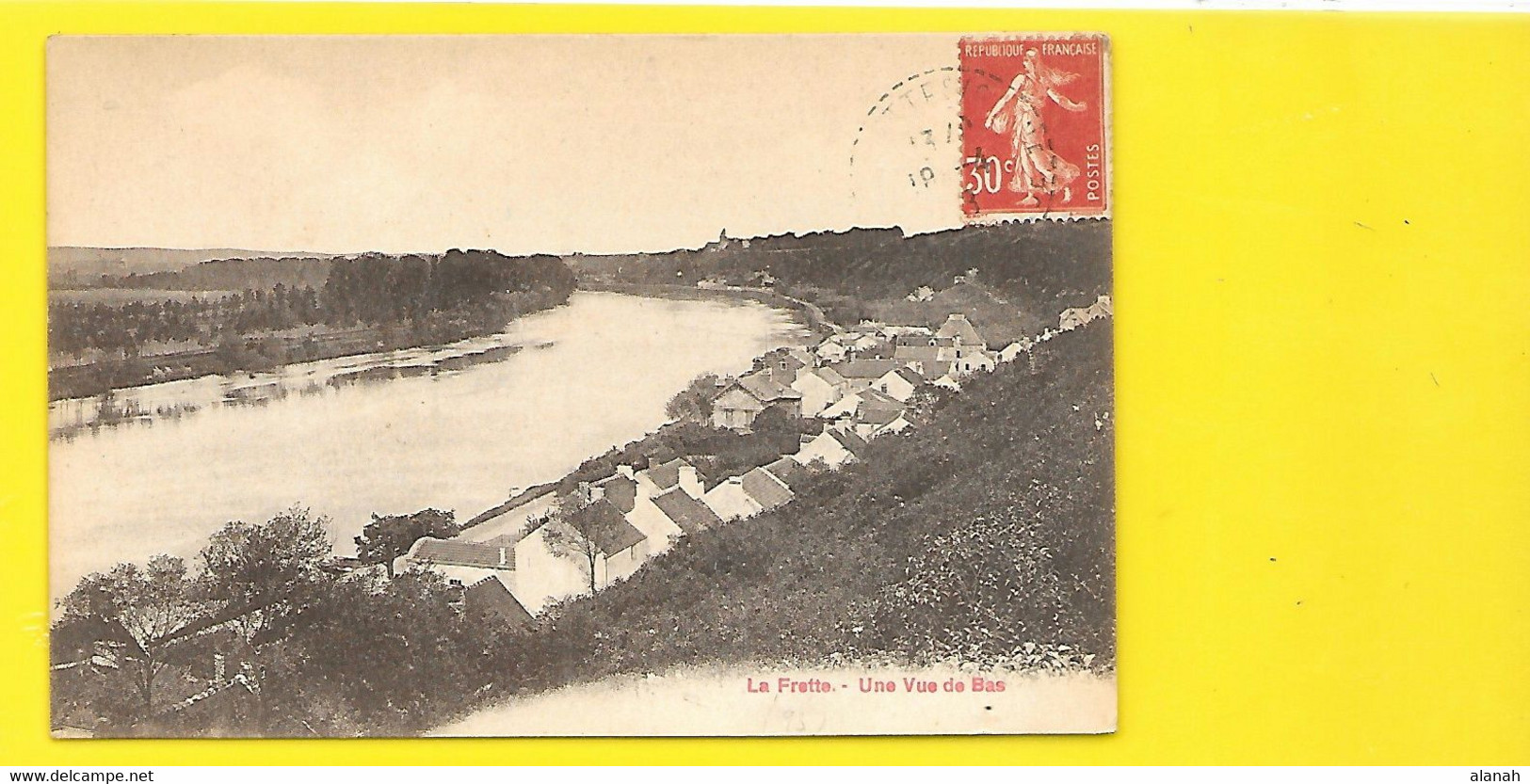 LA FRETTE Une Vue De Bas (Breger) Val D'Oise (95) - La Frette-sur-Seine