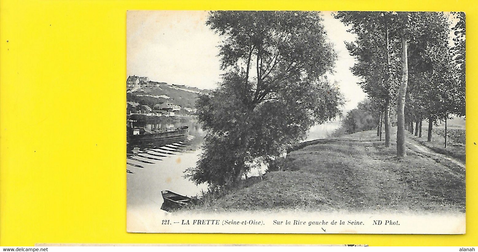 LA FRETTE Sur La Rive Gauche De La Seine (ND Phot) Val D'Oise (95) - La Frette-sur-Seine