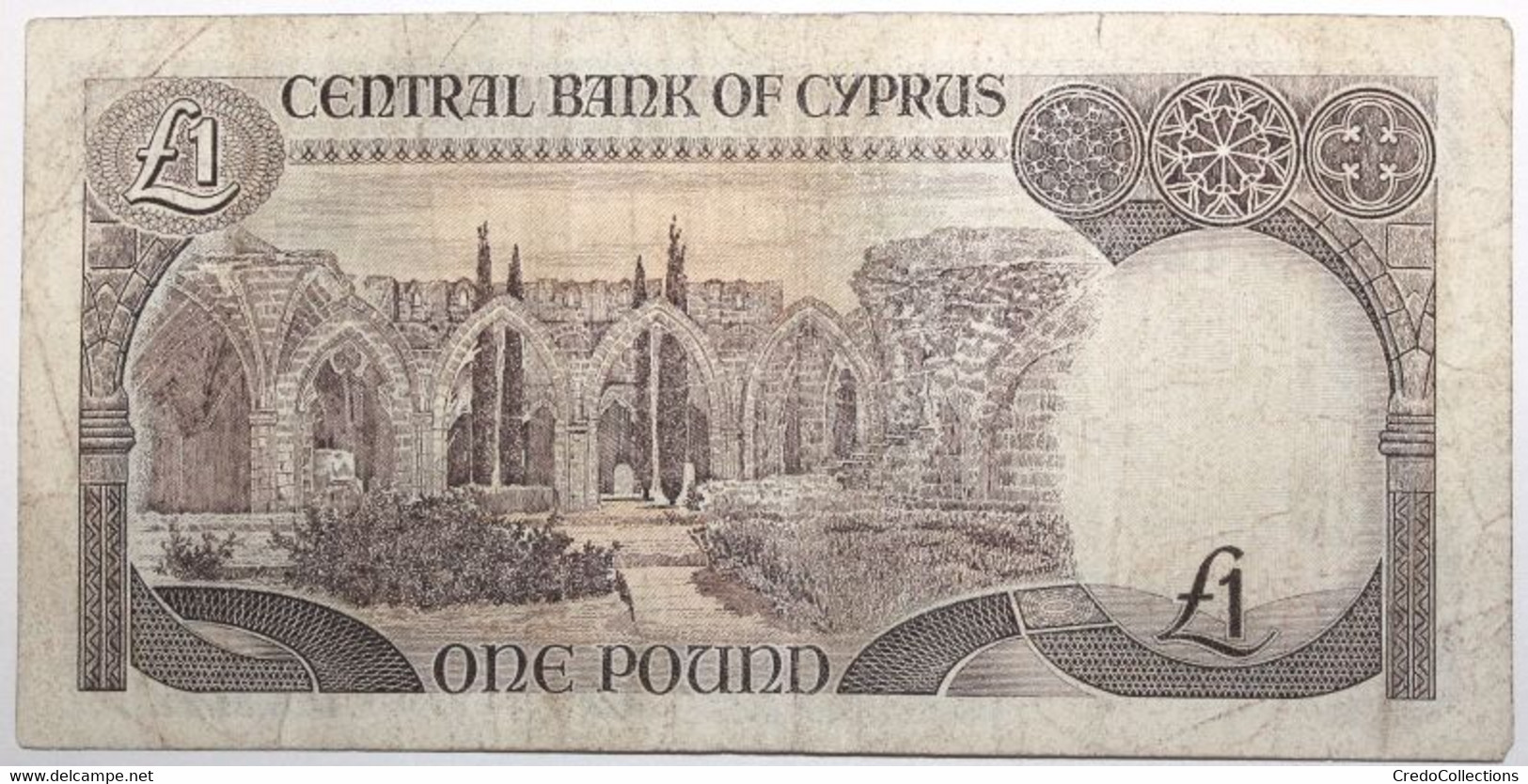 Chypre - 1 Pound - 1992 - PICK 53b.2 - TB+ - Cyprus